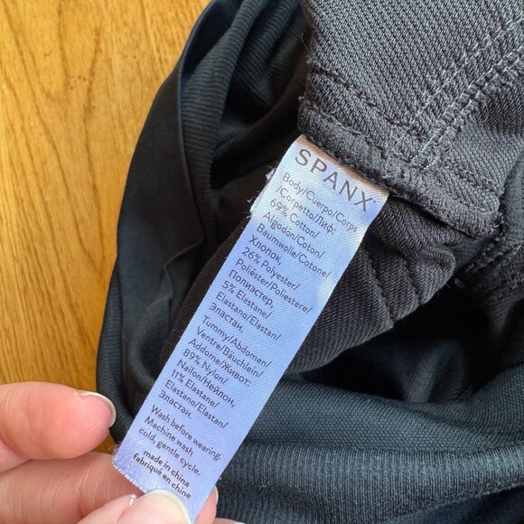 Spanx Mama Ankle Jean-ish Leggings Black Size Large - Picture 9 of 14